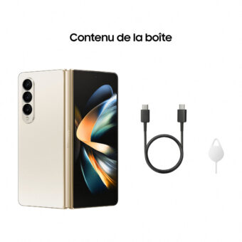 Samsung Galaxy Z Fold4 - 12/512 Go - 5G - Ivoire - Smartphone pliable – Image 5