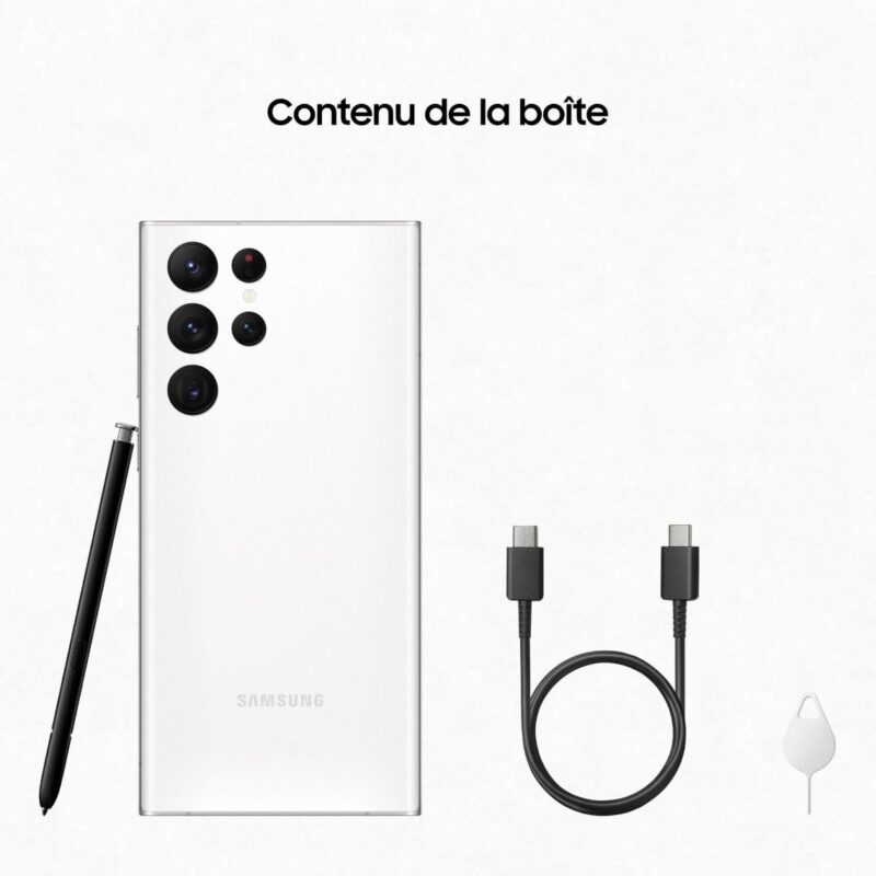 SAMSUNG GALAXY S22 Ultra 512Go Blanc – Image 5