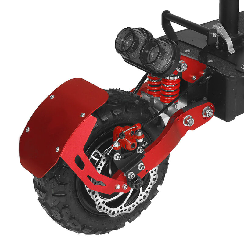 Trottinette électrique pliable tout-terrain Bezior S2 11 pouces, autonomie maximale de 65 km, moteur 1200 W x 2 et batterie 48 V 21 Ah – Image 19