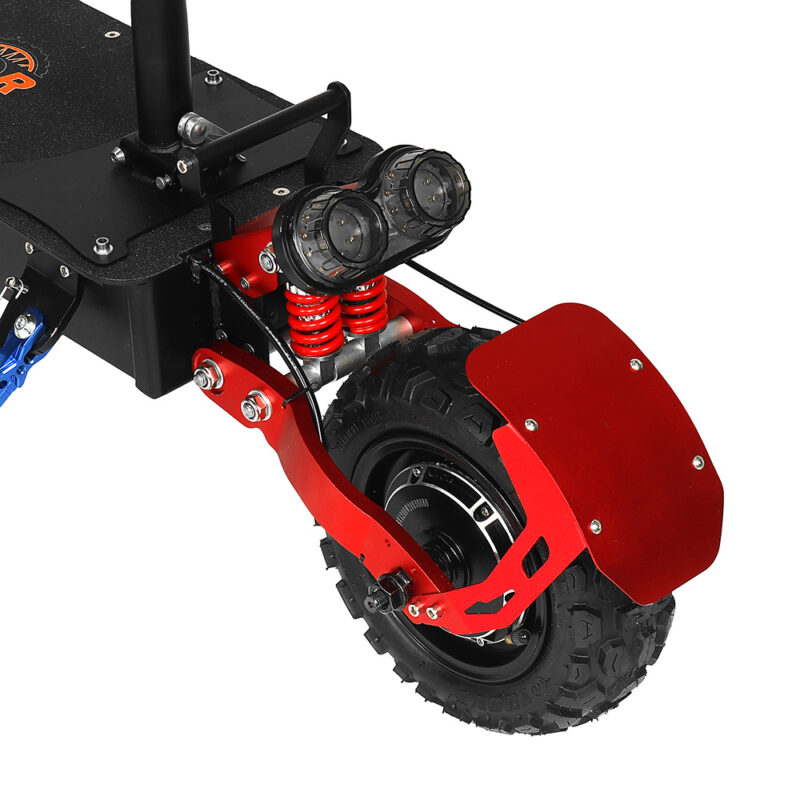 Trottinette électrique pliable tout-terrain Bezior S2 11 pouces, autonomie maximale de 65 km, moteur 1200 W x 2 et batterie 48 V 21 Ah – Image 21